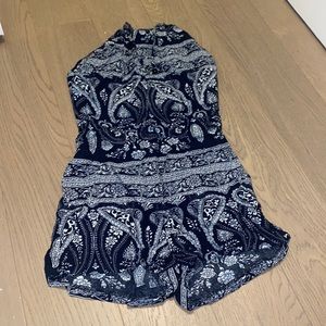 Charms Fashion Floral Print Romper